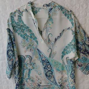 Colorful Ladies blouse. SZ M